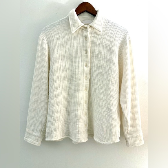 Sablyn Tops - Sablyn Caleb Gauze Long Sleeve Button Down
Size XS